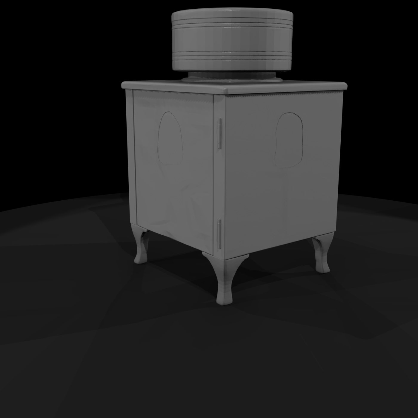 wood stove