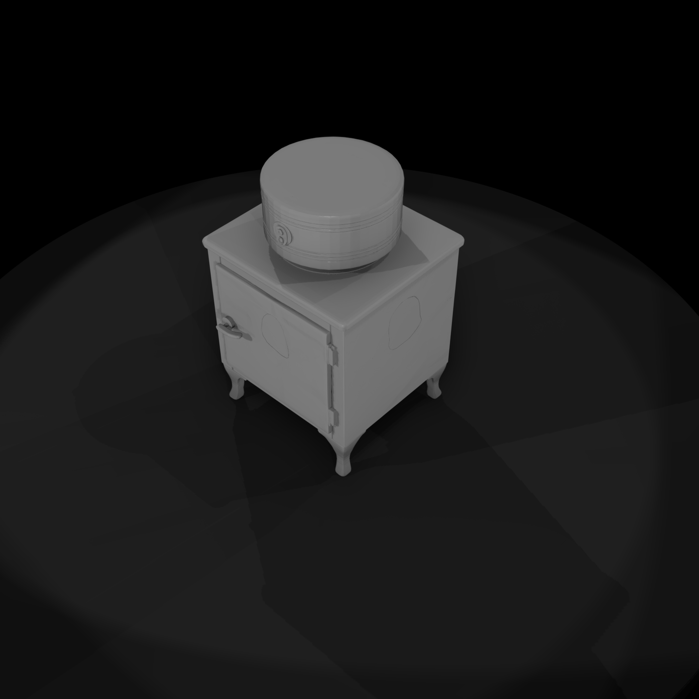 wood stove