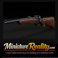 Rigby Big Game miniature, three-quarter view — thumbnail 1