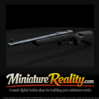 Winchester XPR Bolt-Action Hunting Rifle miniature, three-quarter view — thumbnail 1
