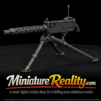 M1919 Browning miniature, three-quarter view — thumbnail 1