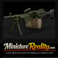 FN Mag miniature, three-quarter view — thumbnail 1