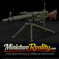 Hotchkiss M1914 miniature, three-quarter view — thumbnail 1