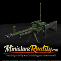 KPV 14 5mm miniature, three-quarter view — thumbnail 1