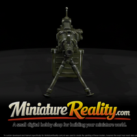 IWI Negev NG7 miniature, three-quarter view — thumbnail 1