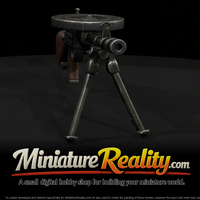DPM miniature, three-quarter view — thumbnail 1