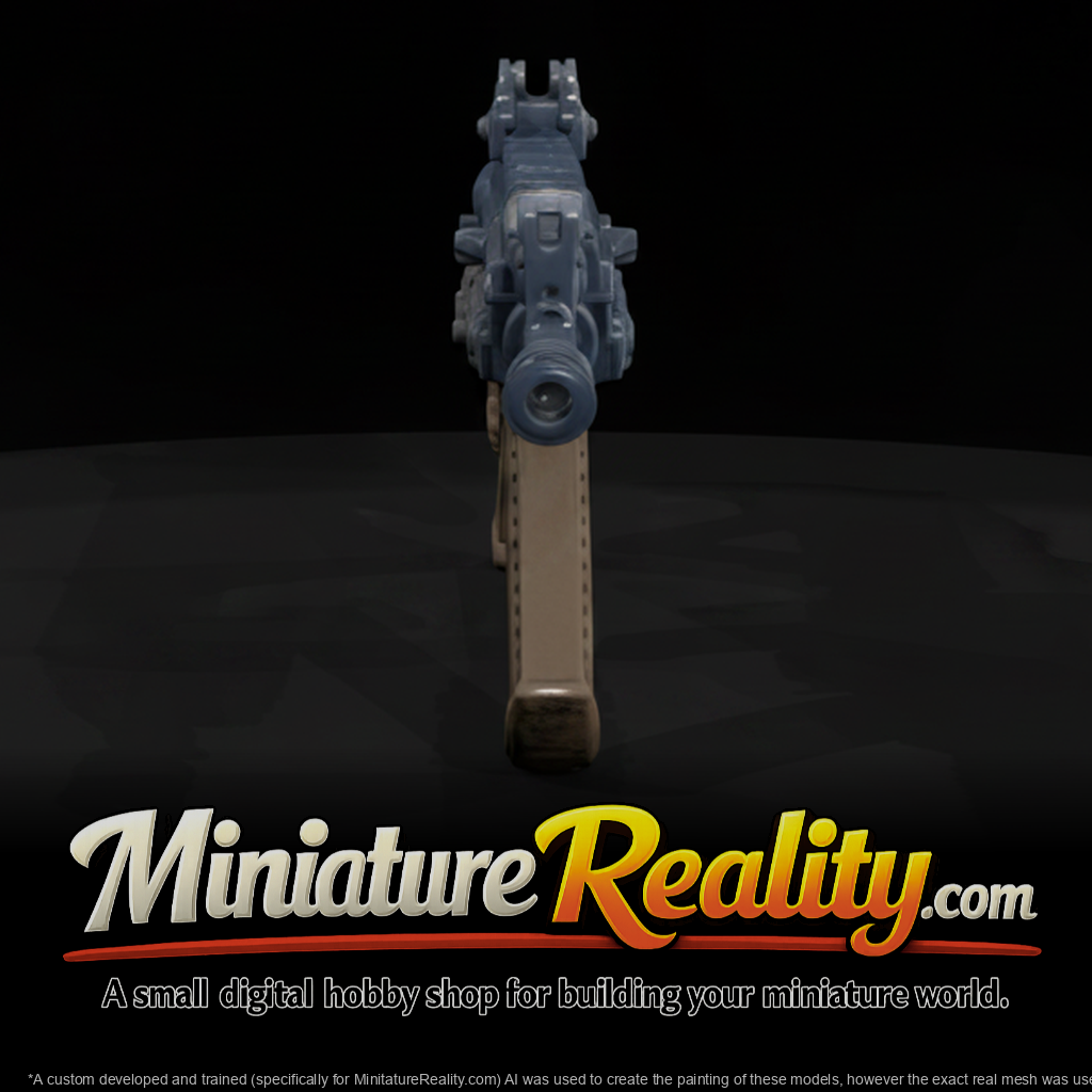 AK-12 Modern Assault Rifle miniature, three-quarter view