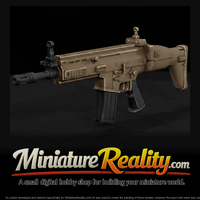SCAR H miniature, three-quarter view — thumbnail 1
