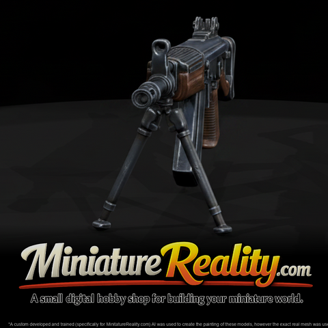 Galil-Pattern Assault Rifle miniature, three-quarter view
