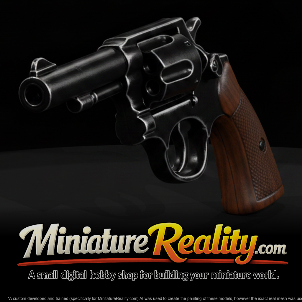 Smith & Wesson Model 10, three-quarter view