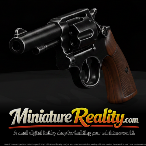 Smith & Wesson Model 10, three-quarter view