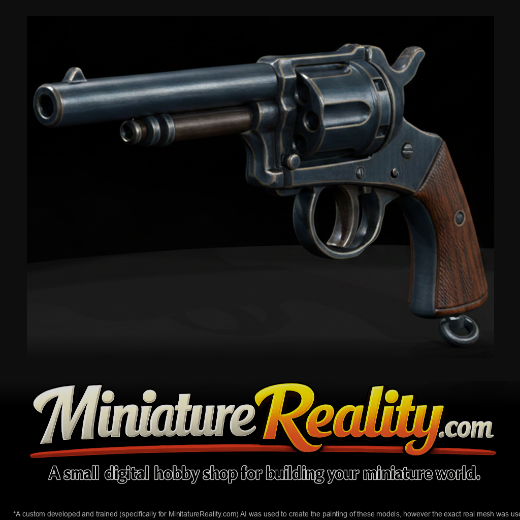 Le Mat Revolver miniature, three-quarter view