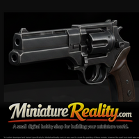 Mateba Autorevolver miniature, three-quarter view — thumbnail 1