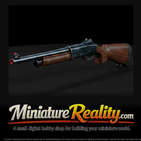Benelli Semi-Auto Shotgun miniature, three-quarter view — thumbnail 1