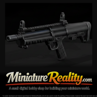 Kel-Tec KSG Bullpup Shotgun miniature, three-quarter view — thumbnail 1