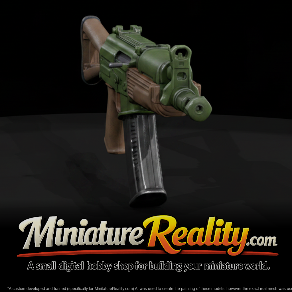 Vepr-12 Semi-Automatic Shotgun miniature, three-quarter view