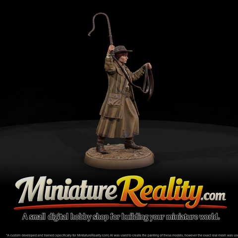 Hero Lady Stage Driver miniature, three-quarter view