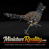 Animal Roadrunner miniature, three-quarter view — thumbnail 1