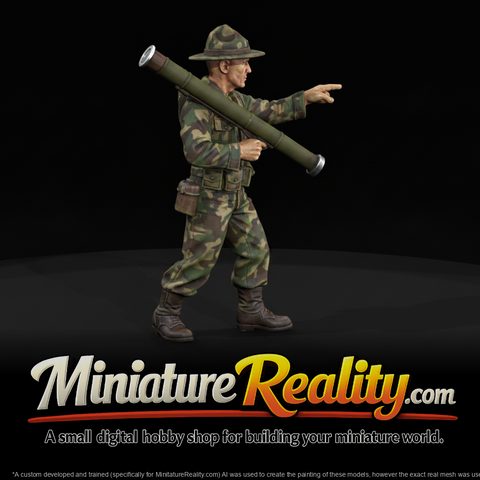 WW2 USMC 067 wwii-u-s-marine-corps-anti-armor-marine-figure, three-quarter view