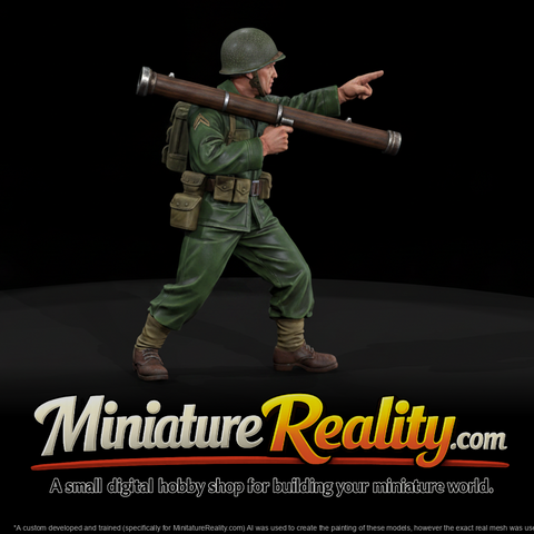 WW2 USMC 097 wwii-u-s-marine-corps-anti-armor-marine-figure, three-quarter view