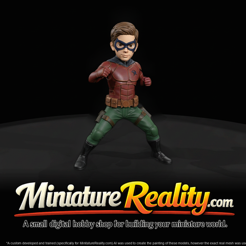 Young Male Sidekick — Stylized