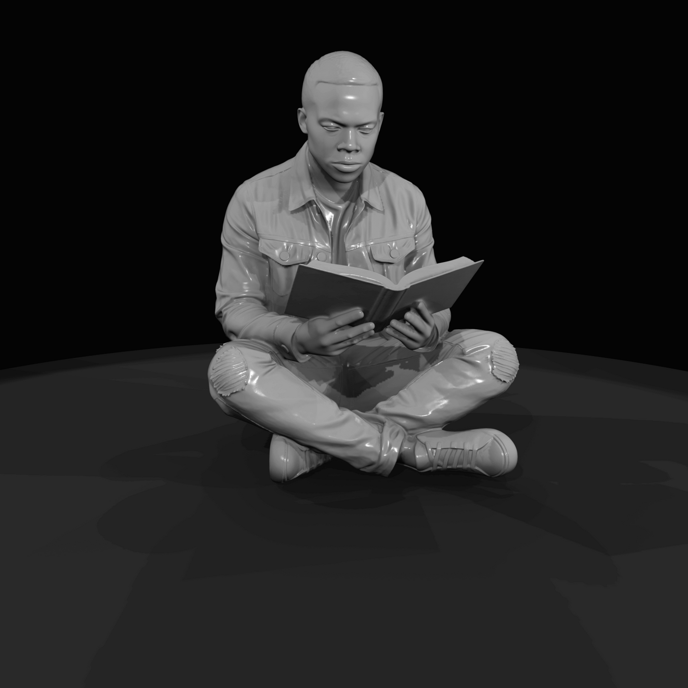 Young Black Man (1980s)