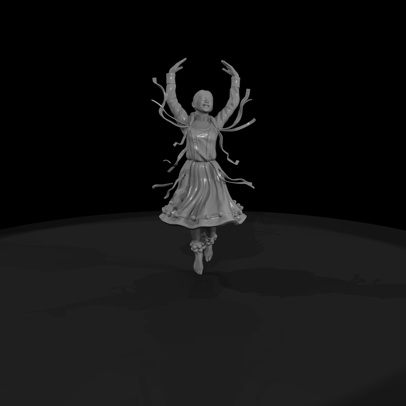 young female dancer