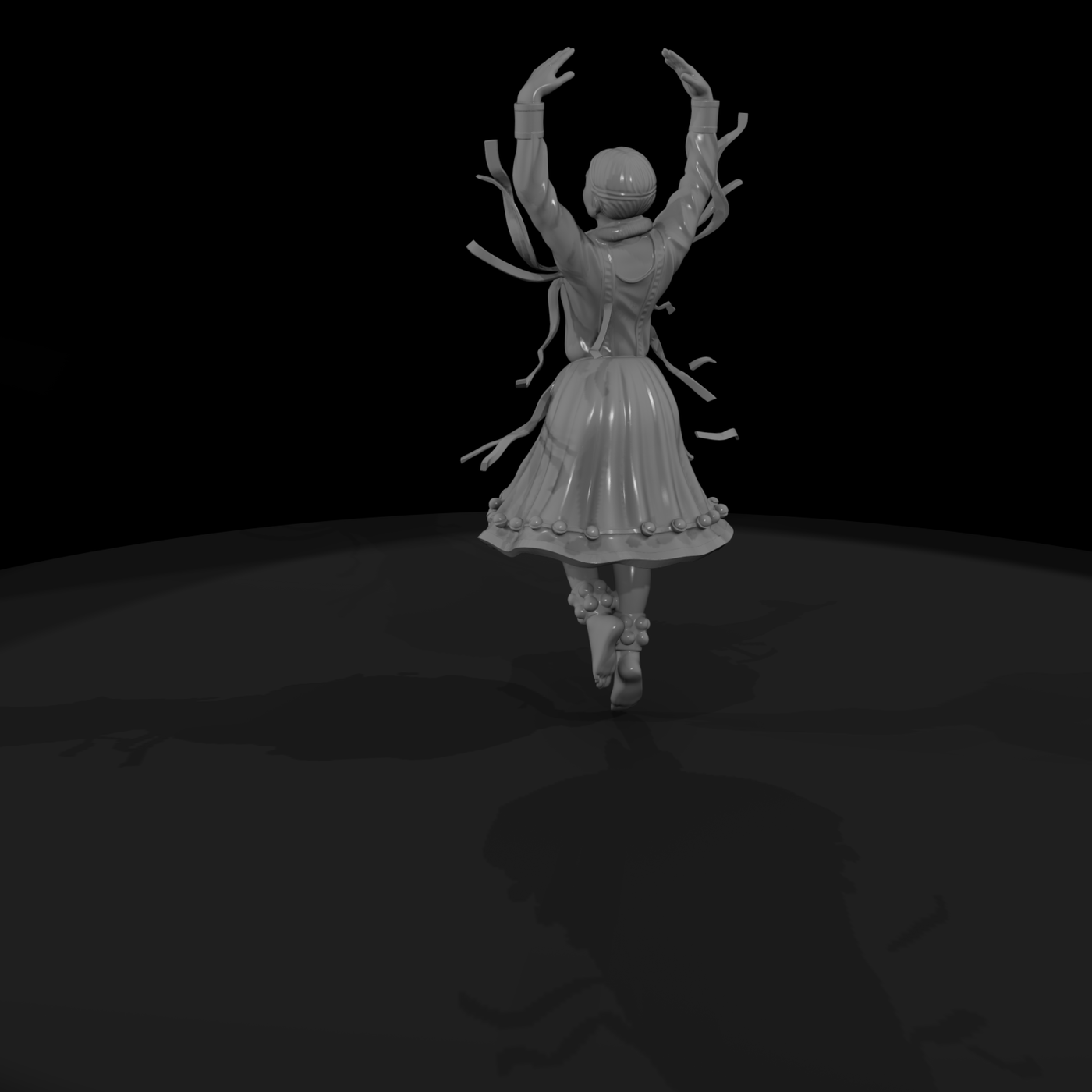young female dancer