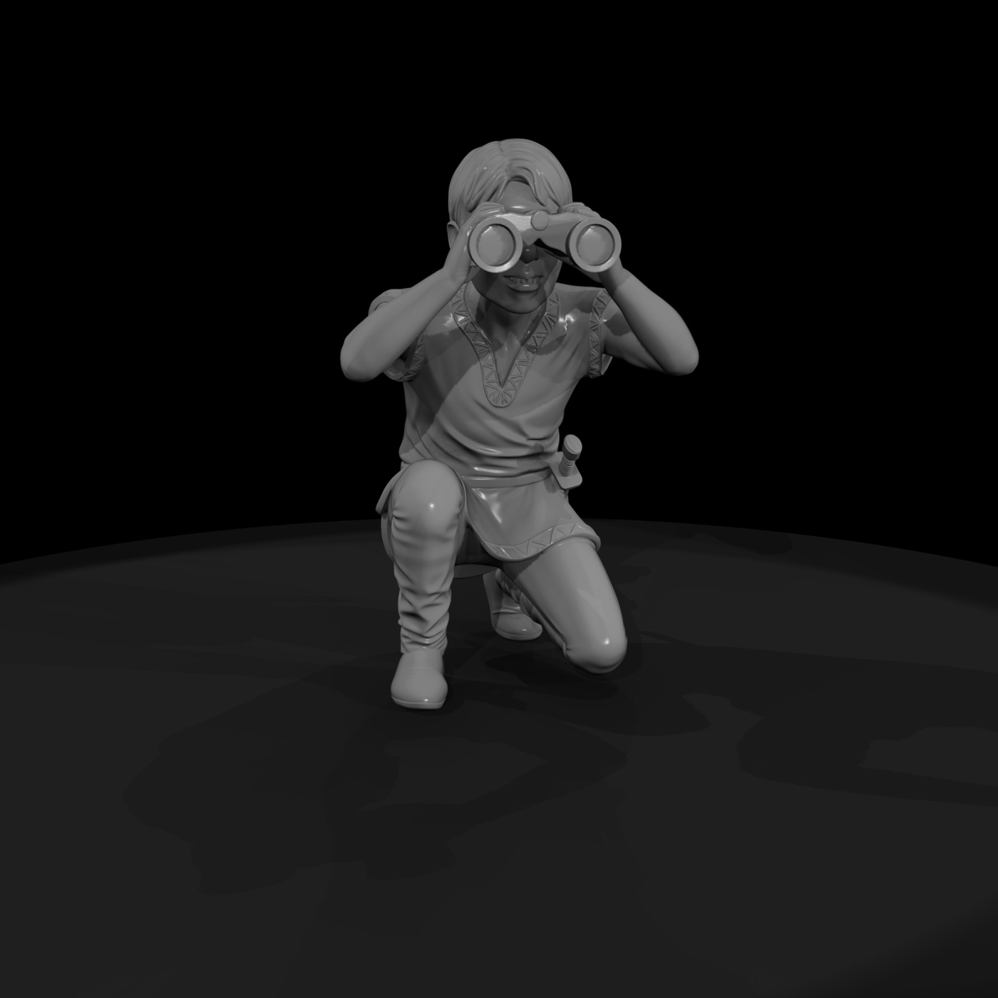 young male scout