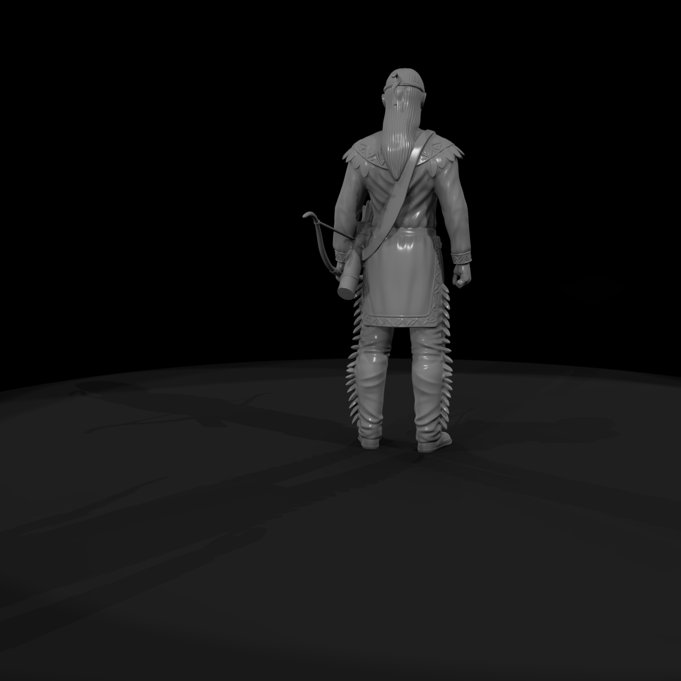 young male warrior