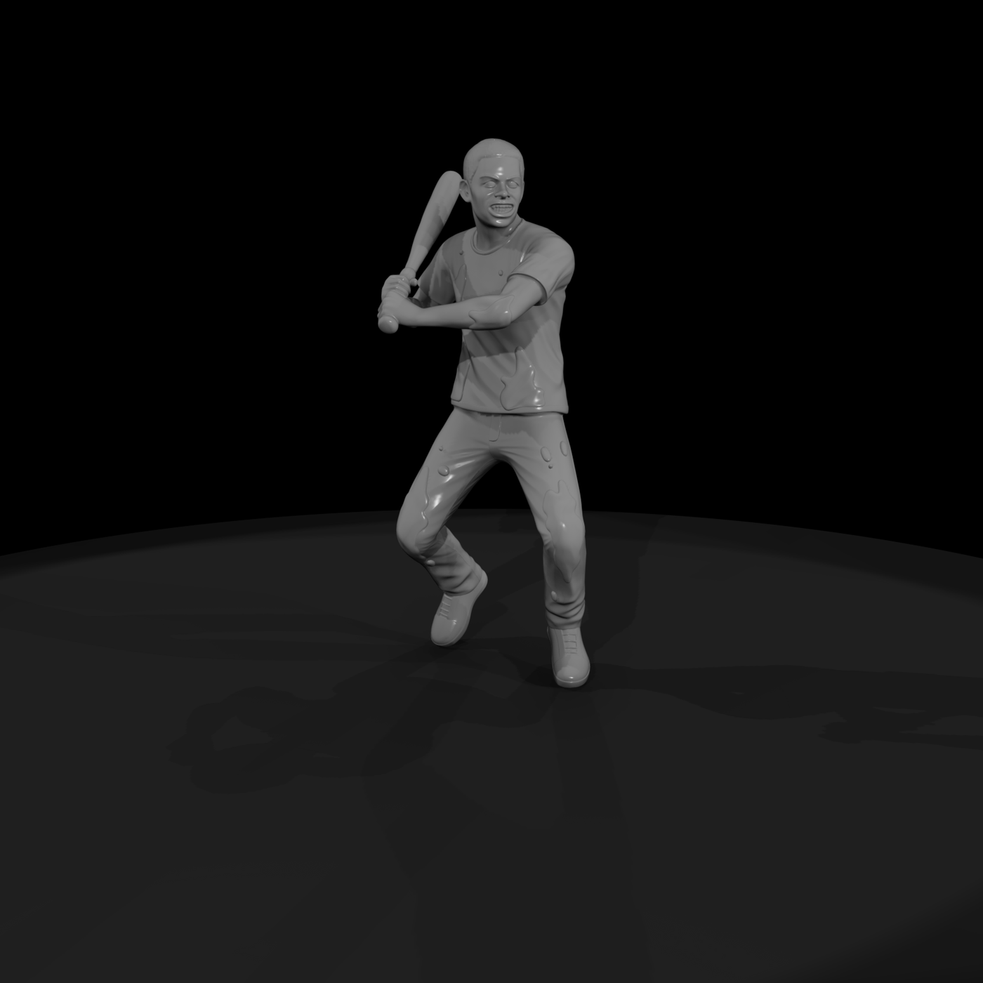 zombie with baseball